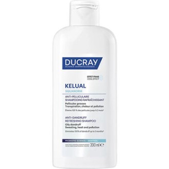 Ducray Squanorm Refreshing Shampoo - Šampon proti mastným lupům 400ml