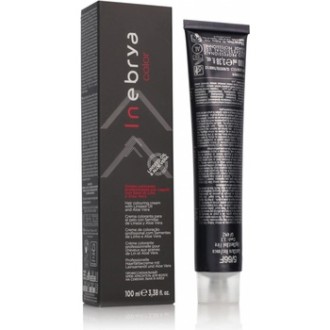 Inebrya Color RED FIRE Hair Coloring Cream (fire red) - Professional hair color 100 ml 4/66F Chestnut Red Fire