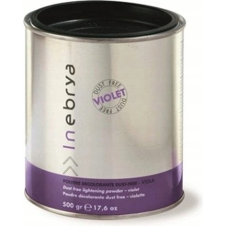 Inebrya Dust Free Bleaching Powder Violet (purple) - Perfumed highlight powder 500.0g