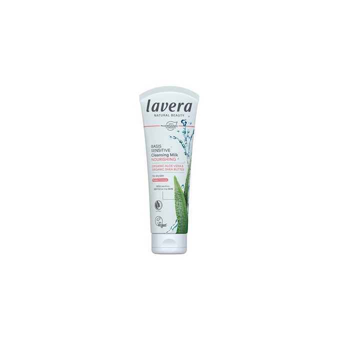 Lavera Basis Sensitiv Milk Cleanser - Čisticí pleťové mléko 125ml