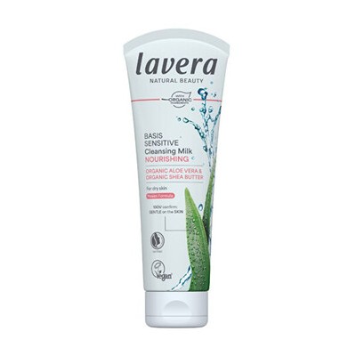 Lavera Basis Sensitiv Milk Cleanser - Čisticí pleťové mléko 125ml