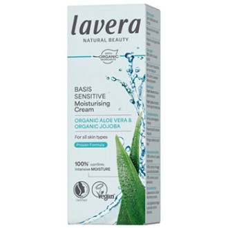 Lavera Basis Sensitive Moisturising Cream - Hydratační pleťový krém 50ml