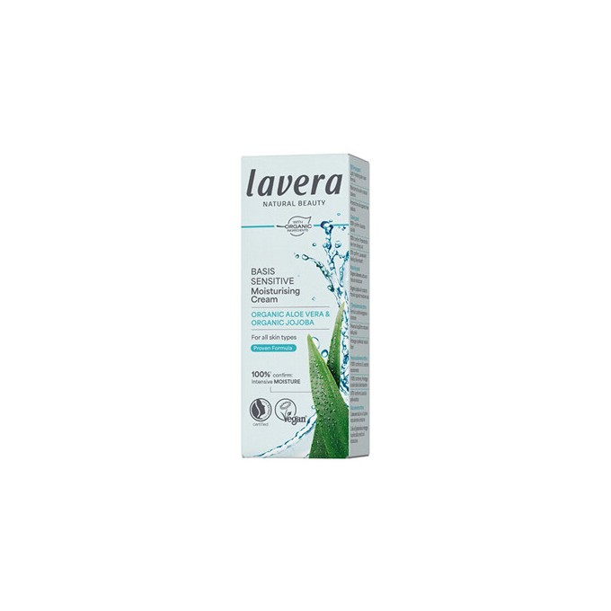 Lavera Basis Sensitive Moisturising Cream - Hydratační pleťový krém 50ml