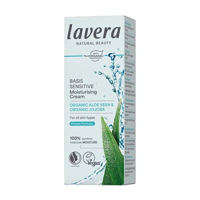 Lavera Basis Sensitive Moisturising Cream - Hydratační pleťový krém 50ml