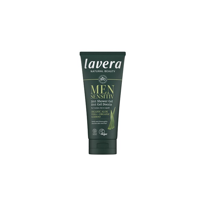 Lavera Men Sensitive 3v1 Shower Gel - Pánský sprchový gel 200ml