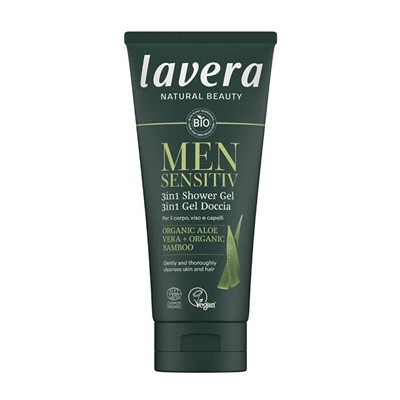 Lavera Men Sensitive 3v1 Shower Gel - Pánský sprchový gel 200ml