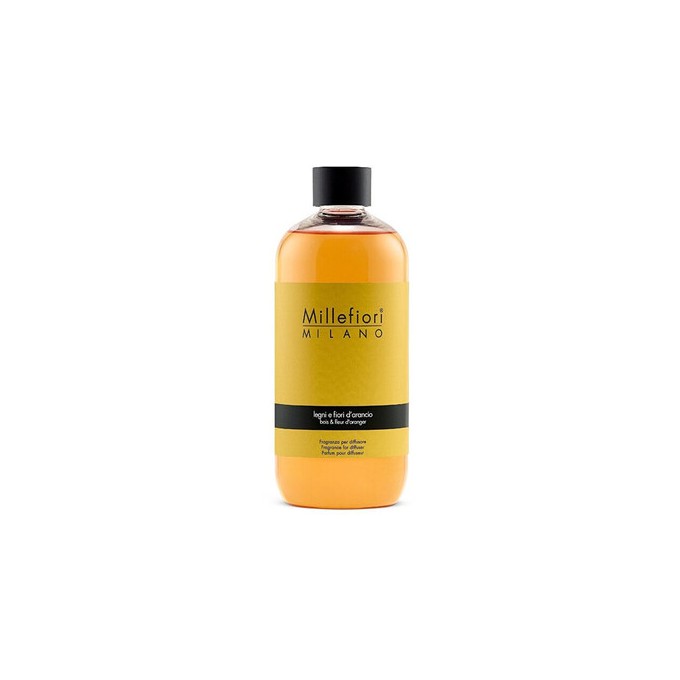 Millefiori Natural Bois & Fleur d´Oranger Refill - Náhradní náplň do aroma difuzéru 250ml
