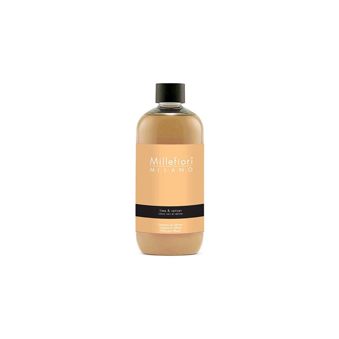 Millefiori Natural Lime & Vetiver Refill - Náplň do difuzéru 250ml