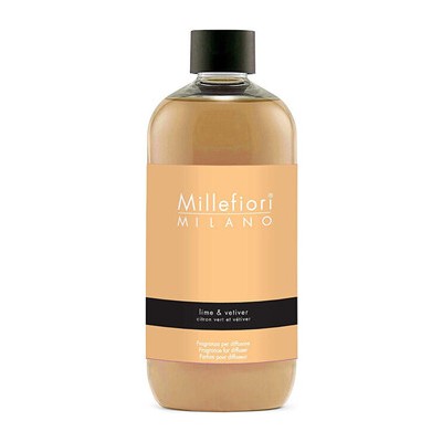 Millefiori Natural Lime & Vetiver Refill - Náplň do difuzéru 250ml