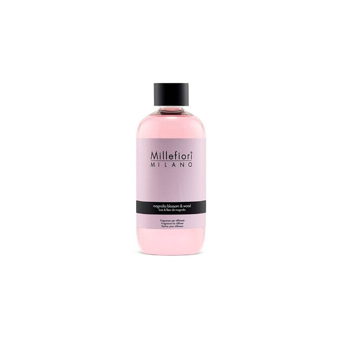 Millefiori Natural Magnolia Blossom & Wood Refill - Náhradní náplň do aroma difuzéru 250ml