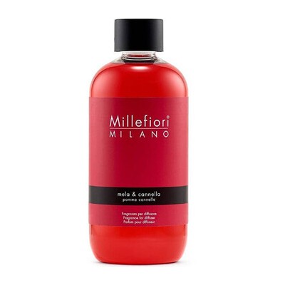 Millefiori Natural Mela & Cannella Refill - Náhradní náplň do aroma difuzéru 250ml