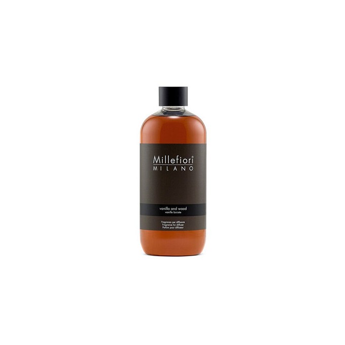 Millefiori Natural Vanilla & Wood Refill - Náhradní náplň do aroma difuzéru 500ml