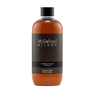 Millefiori Natural Vanilla & Wood Refill - Náhradní náplň do aroma difuzéru 500ml