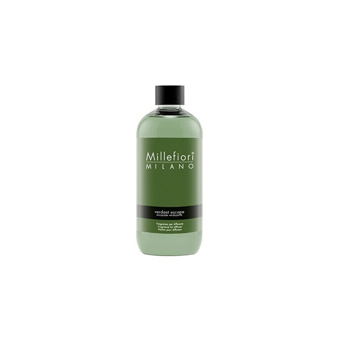 Millefiori Natural Verdant Escape Refill - Náhradní náplň do aroma difuzéru 500ml