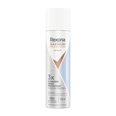 Rexona Maximum Protection Clean Scent Spray - Antiperspirant ve spreji 150ml