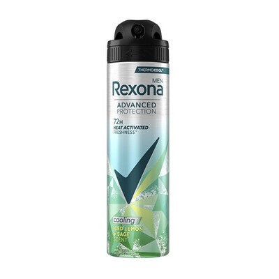 Rexona Men Advanced Protection Iced Lemon & Sage Scent - Antiperspirant ve spreji 150ml
