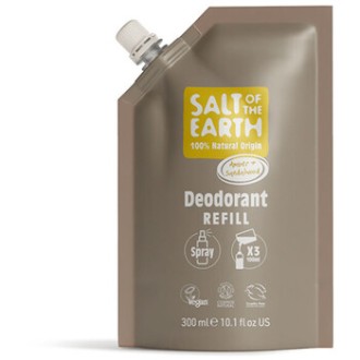 Salt-Of-The-Earth Ambra & Santal Deodorant Refill - Náplň deodorantu ve spreji 500ml
