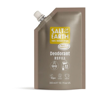 Salt-Of-The-Earth Ambra & Santal Deodorant Refill - Náplň deodorantu ve spreji 500ml