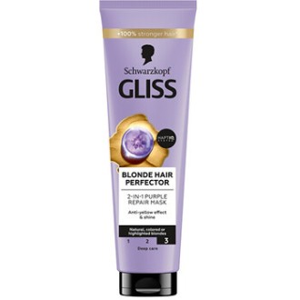 Schwarzkopf Professional Gliss Kur Blonde Hair Perfector - Maska pro blond vlasy 150ml