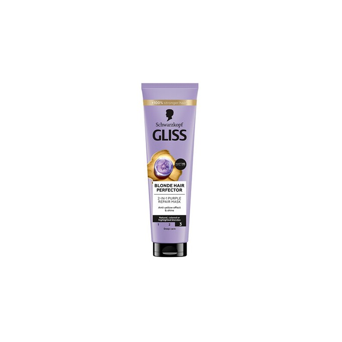 Schwarzkopf Professional Gliss Kur Blonde Hair Perfector - Maska pro blond vlasy 150ml