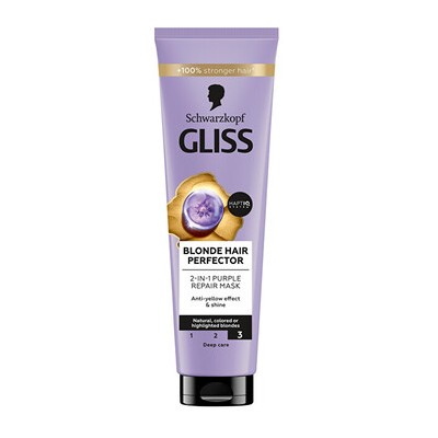 Schwarzkopf Professional Gliss Kur Blonde Hair Perfector - Maska pro blond vlasy 150ml