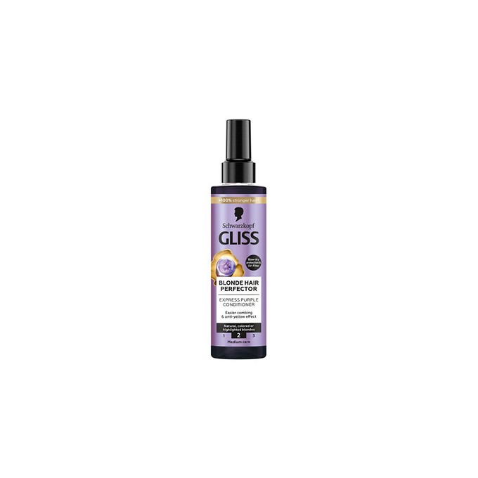 Schwarzkopf Professional Gliss Kur Blonde Hair Perfector Purple Conditioner - Regenerační maska 200ml
