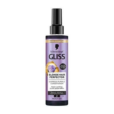 Schwarzkopf Professional Gliss Kur Blonde Hair Perfector Purple Conditioner - Regenerační maska 200ml