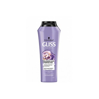 Schwarzkopf Professional Gliss Kur Blonde Hair Perfector Purple Repair Shampoo ( blond vlasy ) - Regenerační šampon 250ml