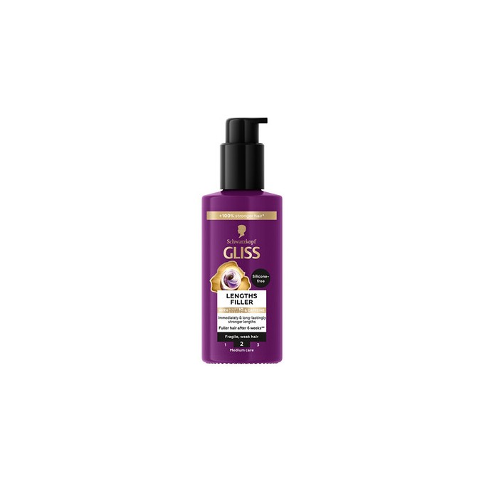 Schwarzkopf Professional Gliss Kur Lenghts Filler Full Hair Wonder - Vlasová péče 100ml