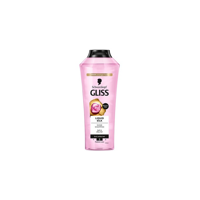 Schwarzkopf Professional Gliss Kur Liquid Silk Shine Shampoo - Regenerační šampon 400ml