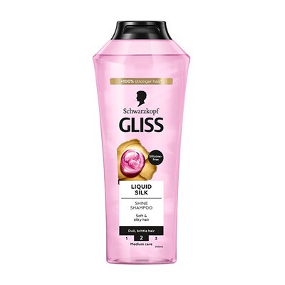 Schwarzkopf Professional Gliss Kur Liquid Silk Shine Shampoo - Regenerační šampon 400ml