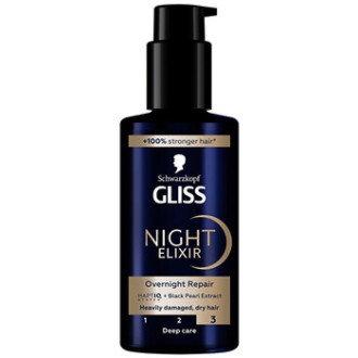 Schwarzkopf Professional Gliss Kur Night Elixir Overnight Repair - Noční elixír 100ml