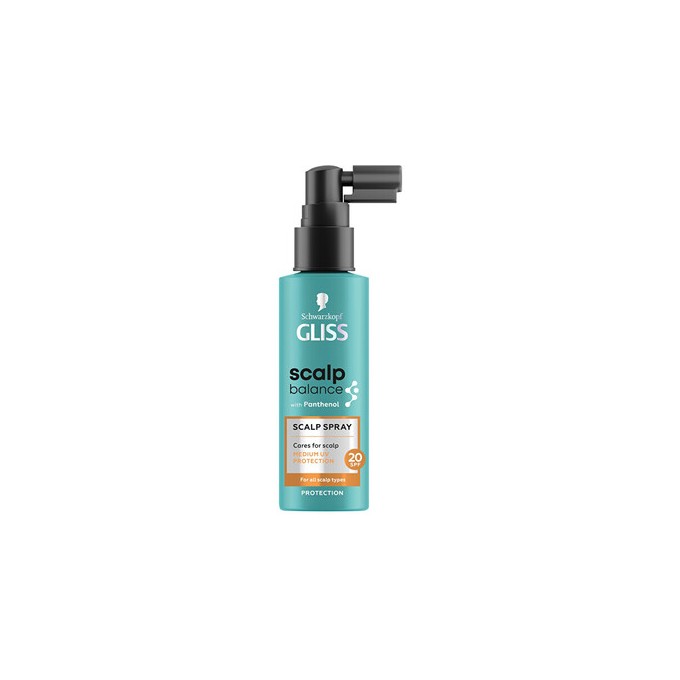 Schwarzkopf Professional Gliss Kur Scalp Spray SPF 20 - Ochranný sprej na pokožku hlavy 100ml