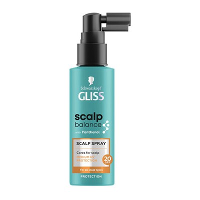 Schwarzkopf Professional Gliss Kur Scalp Spray SPF 20 - Ochranný sprej na pokožku hlavy 100ml