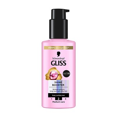 Schwarzkopf Professional Gliss Kur Shine Booster - Bezoplachové vlasové sérum 100ml