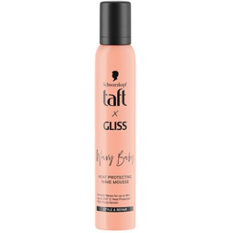 Schwarzkopf Professional Taft Gliss Wavy Baby Mousse - Stylingová pěna 200ml