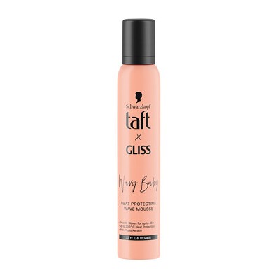 Schwarzkopf Professional Taft Gliss Wavy Baby Mousse - Stylingová pěna 200ml