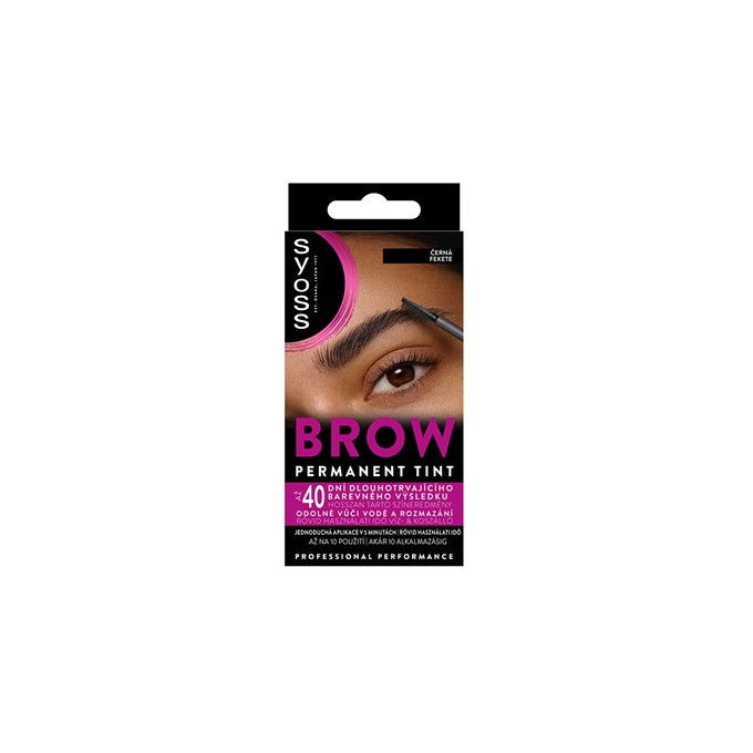 Syoss Brow Tint - Barva na obočí 17 ml Světle hnědá