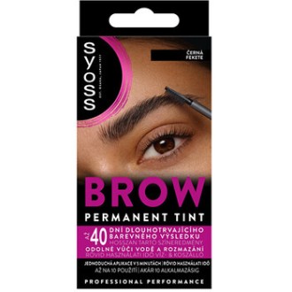 Syoss Brow Tint - Barva na obočí 17 ml Tmavě hnědá