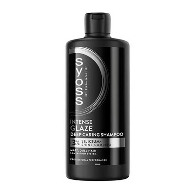 Syoss Intense Glaze Shampoo - Regenerační šampon pro lesk vlasů 440ml