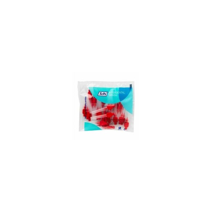 TePe Interdental Brush Normal (0.5 mm red 25 pcs) - Interdental brushes