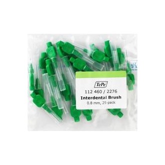 TePe Interdental Brush Normal (0.8 mm green 25 pcs) - Interdental brushes