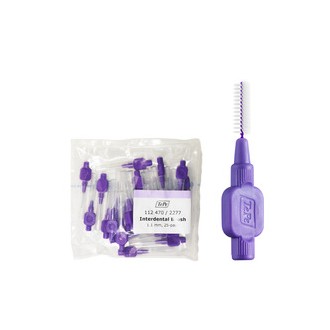 TePe Interdental Brush Normal (1.1 mm purple 25 pcs) - Interdental brushes