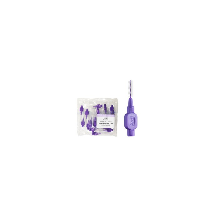 TePe Interdental Brush Normal (1.1 mm purple 25 pcs) - Interdental brushes