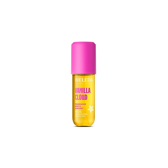 Weleda Vanilla Cloud Hair & Body Mist - Mlha na tělo a vlasy 95ml