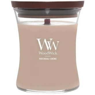 WoodWick Patchouli Cream Vase - scented candle 609.5g