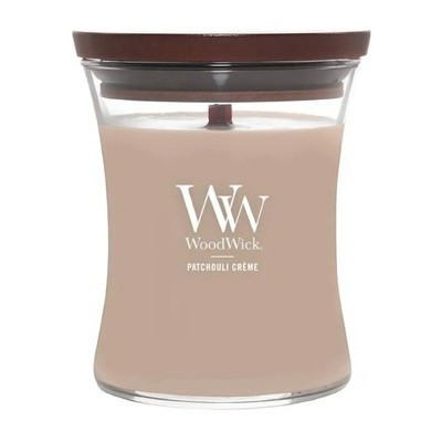 WoodWick Patchouli Cream Vase - scented candle 609.5g
