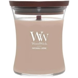 WoodWick Patchouli Cream Vase - scented candle 609.5g