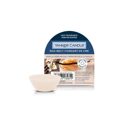 Yankee Candle Vanilla Creme Brulee Wax Melt ( vanilkové creme brulee ) - Voný vosk do aromalampy 22.0g