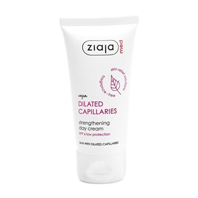 Ziaja Dilated Capillaries Strengthening Day Cream SPF 6 - Pleťový krém 50ml